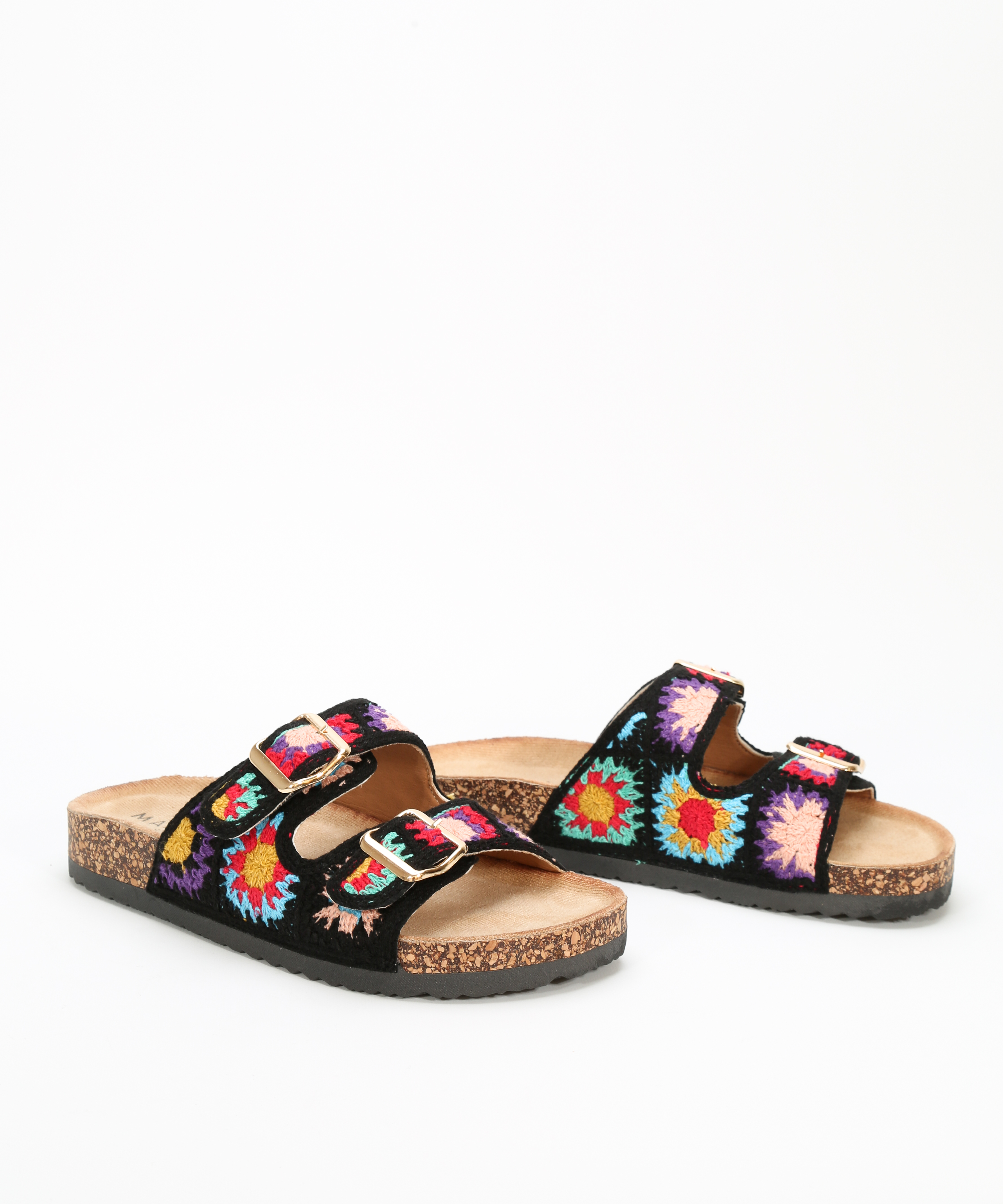 Sandalias planas crochet image number null